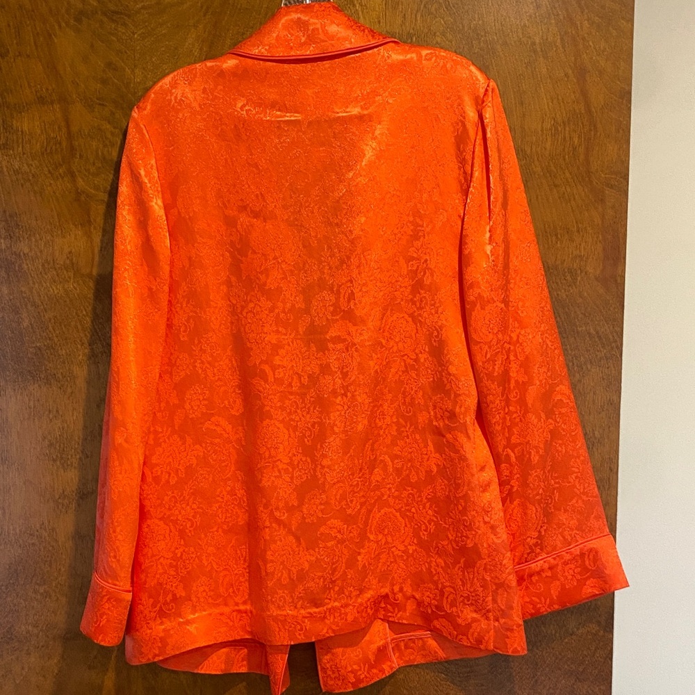 Satin Chinoiserie Blazer - Picture 3 of 3
